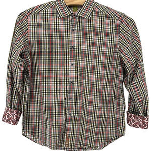 Robert Graham Olive, Black and Orange Size XL